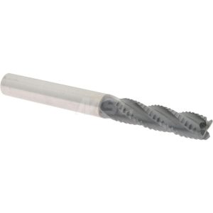 ACCUPRO Roughing End Mill: 5/16" Dia, 4 Flutes, Single End, Solid Carbide 2500126