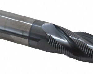 ACCUPRO Roughing End Mill: 3/4" Dia, 4 Flutes, Single End, Solid Carbide 2500031