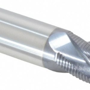 ACCUPRO Roughing End Mill: 3/4" Dia, 4 Flutes, Single End, Solid Carbide 2500080