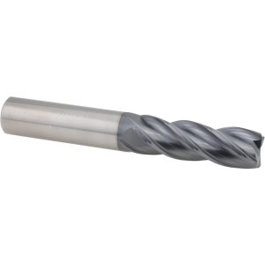 ACCUPRO Corner Chamfer End Mill: 3/4" Dia, 2-1/4" LOC, 4 Flute, 0.0200" Chamfer Width, Solid Carbide 95168566