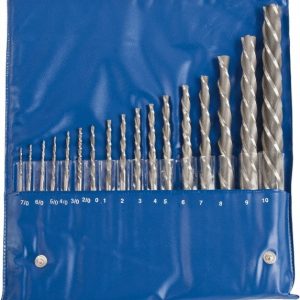 VALUE COLLECTION #10 to #7 Pin, 0.0666 to 0.7216" Diam, 0.0497 to 0.5799" Small End, Straight Shank, Taper Pin Reamer Set ATR2645