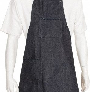 MCR SAFETY Disposable Bib Apron: Denim Blue 39836