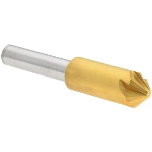MELIN TOOL Countersink: 3/8" Head Dia, 90.00 deg Included Angle, 6 Flute, Cobalt Steel, Right Hand Cut 18208