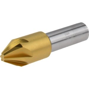 MELIN TOOL Countersink: 1/2" Head Dia, 60.00 deg Included Angle, 6 Flute, Cobalt Steel, Right Hand Cut 18212