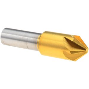 MELIN TOOL Countersink: 1/2" Head Dia, 82.00 deg Included Angle, 6 Flute, Cobalt Steel, Right Hand Cut 18213
