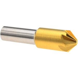 MELIN TOOL Countersink: 1/2" Head Dia, 90.00 deg Included Angle, 6 Flute, Cobalt Steel, Right Hand Cut 18214