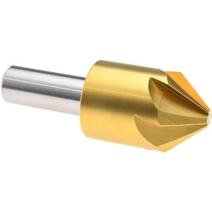 MELIN TOOL Countersink: 1" Head Dia, 82.00 deg Included Angle, 6 Flute, Cobalt Steel, Right Hand Cut 18237