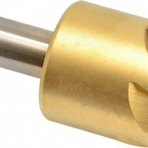 MELIN TOOL Countersink: 1-1/4" Head Dia, 90.00 deg Included Angle, 6 Flute, Cobalt Steel, Right Hand Cut 18244