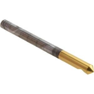 MELIN TOOL Countersink: 1/8" Head Dia, 90.00 deg Included Angle, 1 Flute, Cobalt Steel, Right Hand Cut 18138