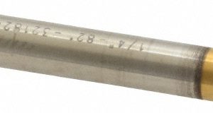 MELIN TOOL Countersink: 1/4" Head Dia, 82.00 deg Included Angle, 1 Flute, Cobalt Steel, Right Hand Cut 18147