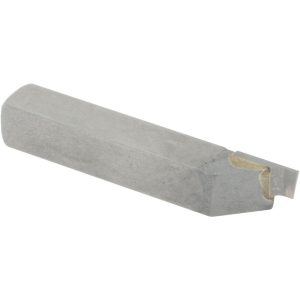 ACCUPRO Single Point Tool Bit: 3/8'' Shank Width, 3/8'' Shank Height, Micrograin Solid Carbide Tipped, Neutral, GS, Cut-Off & Grooving ACC-GS022002