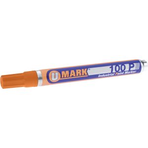 VALUE COLLECTION Liquid Paint Marker: Orange, Oil Base, Bullet Tip 10207