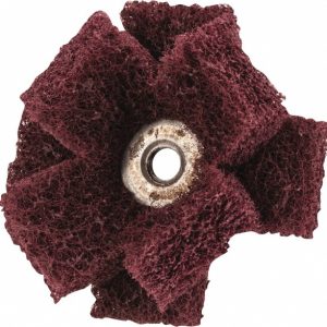 MERIT ABRASIVES 2 x 1/2" Very Fine 2 Ply Cross Buff 66254419935
