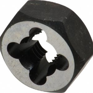 CLE-LINE Hex Rethreading Die: 5/16-24, Right Hand, Carbon Steel C65605