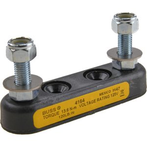 COOPER BUSSMANN 1 Pole, 125 VAC, 800 Amp, Screw Mount Fuse Block 4164
