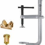 STRONG HAND TOOLS 5-1/2" Deep Throat, 8-1/2" Max Capacity, 4 in 1 Sliding Arm Clamp UM85P-C3