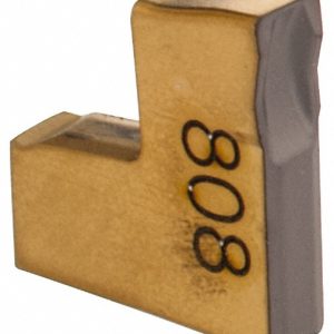 ISCAR Cutoff Insert: TAGL2C6D IC808, Carbide, 2.05 mm Cutting Width, 0.0807" Cutting Width 6003640