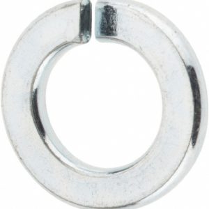 VALUE COLLECTION Split Lock Washer: Spring Lock, M8 Screw, 8 Spring Steel HCMP42454