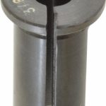 GLOBAL CNC INDUSTRIES Rotary Tool Holder Bushing: Type B, 3/8" ID, 3/4" OD, 1-1/2" Length Under Head 8601B .375