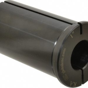 GLOBAL CNC INDUSTRIES Rotary Tool Holder Bushing: Type B, 1" ID, 2" OD, 3-1/2" Length Under Head 8605B 1.000