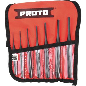 PROTO Proto Pin Punch Set: 7 Piece J48007