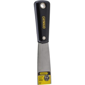 STANLEY Putty Knife: Steel, 1-1/4" Wide 28-240