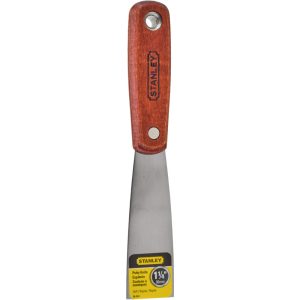 STANLEY Putty Knife: Steel, 1-1/4" Wide 28-541