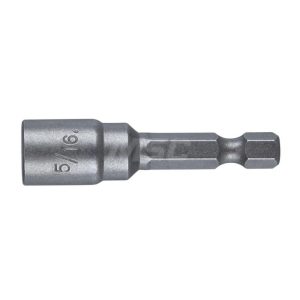 IRWIN Power Screwdriver Bit: Magnetic Nutsetter Bit, 5/16" Hex IWAF242516GB10