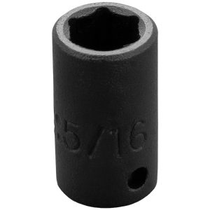PROTO Impact Socket: 1/4" Drive, 5/16" Socket, Hex Drive J6910H