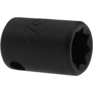 PROTO Impact Socket: 3/8" Drive, 3/8" Socket J7212S