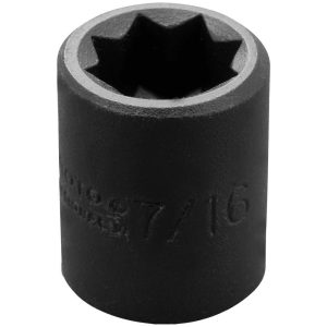 PROTO Impact Socket: 3/8" Drive, 7/16" Socket J7214S
