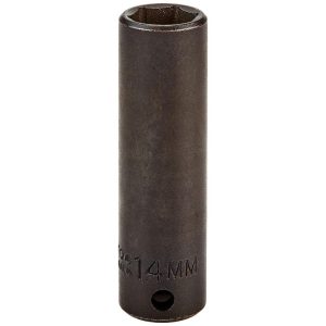 PROTO Impact Socket: 3/8" Drive, 14mm Socket, Hex Drive J7014M