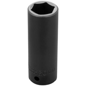 PROTO Impact Socket: 1/2" Drive, 20mm Socket, Hex Drive J7320M