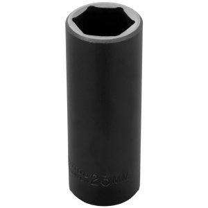 PROTO Impact Socket: 1/2" Drive, 23mm Socket, Hex Drive J7323M