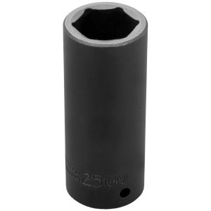PROTO Impact Socket: 1/2" Drive, 25mm Socket, Hex Drive J7325M