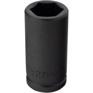 PROTO Impact Socket: 3/4" Drive, 27mm Socket, Hex Drive J07527ML