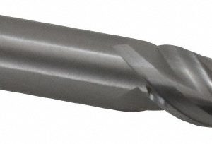 KENNAMETAL Roughing & Finishing End Mill: 5/8" Dia, 3 Flutes, Square End, Solid Carbide 3660441