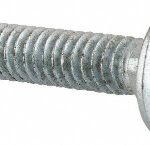 VALUE COLLECTION Carriage Bolt: 1/4-20, 1-1/4" Length Under Head, Square Neck CAI502501250-100BX