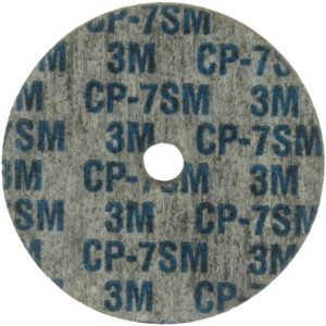 3M Deburring Wheel: 4" Dia, 1/4" Face Width, 1/4" Hole, Density 7, Silicon Carbide 7010328707