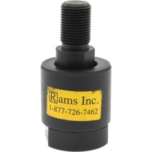 STEINER MFG, INC. DBA RAMS INC Air Cylinder Self-Aligning Rod Coupler: 3/4-16 Thread, Alloy Steel, Use with Hydraulic & Pneumatic Cylinders RM750-16
