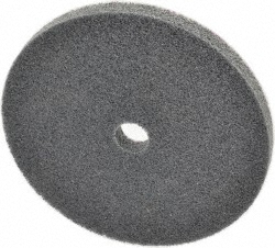 3M Deburring Wheel: 6" Dia, 1/2" Face Width, 3/4" Hole, Density 2, Silicon Carbide 7010366035