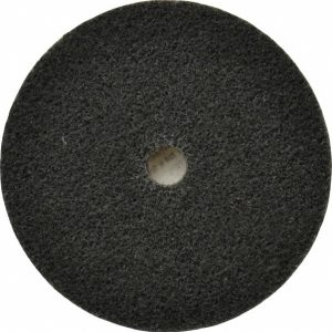 3M Deburring Wheel: 3" Dia, 1/4" Face Width, 3/8" Hole, Density 3, Silicon Carbide 7100038906