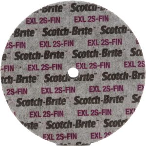 3M Deburring Wheel: 6" Dia, 1/4" Face Width, 3/4" Hole, Density 2, Silicon Carbide 7000120982