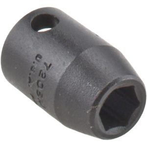 PROTO Impact Socket: 3/8" Drive, 8mm Socket, Hex Drive J7208M