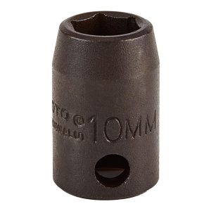 PROTO Impact Socket: 3/8" Drive, 10mm Socket, Hex Drive J7210M