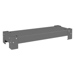 DURHAM Bin Holder: Use with Cabinets - 002, 005, 007, 013, 014, 030, 031 & 34, Gray 364-95