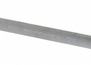 PROTO Open End Wrench: Double End Head, 20 mm x 22 mm, Double Ended J32022