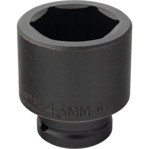 PROTO Impact Socket: 3/4" Drive, 43mm Socket, Hex Drive J07543M