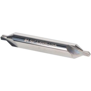 ATRAX Combo Drill & Countersink: #4, 5/16" Body Dia, 118°, Solid Carbide 300-001006