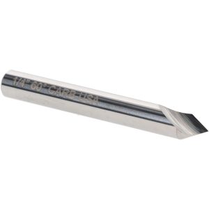 ATRAX Countersink: 1/4" Head Dia, 60.00 deg Included Angle, 1 Flute, Solid Carbide, Right Hand Cut 331-003050